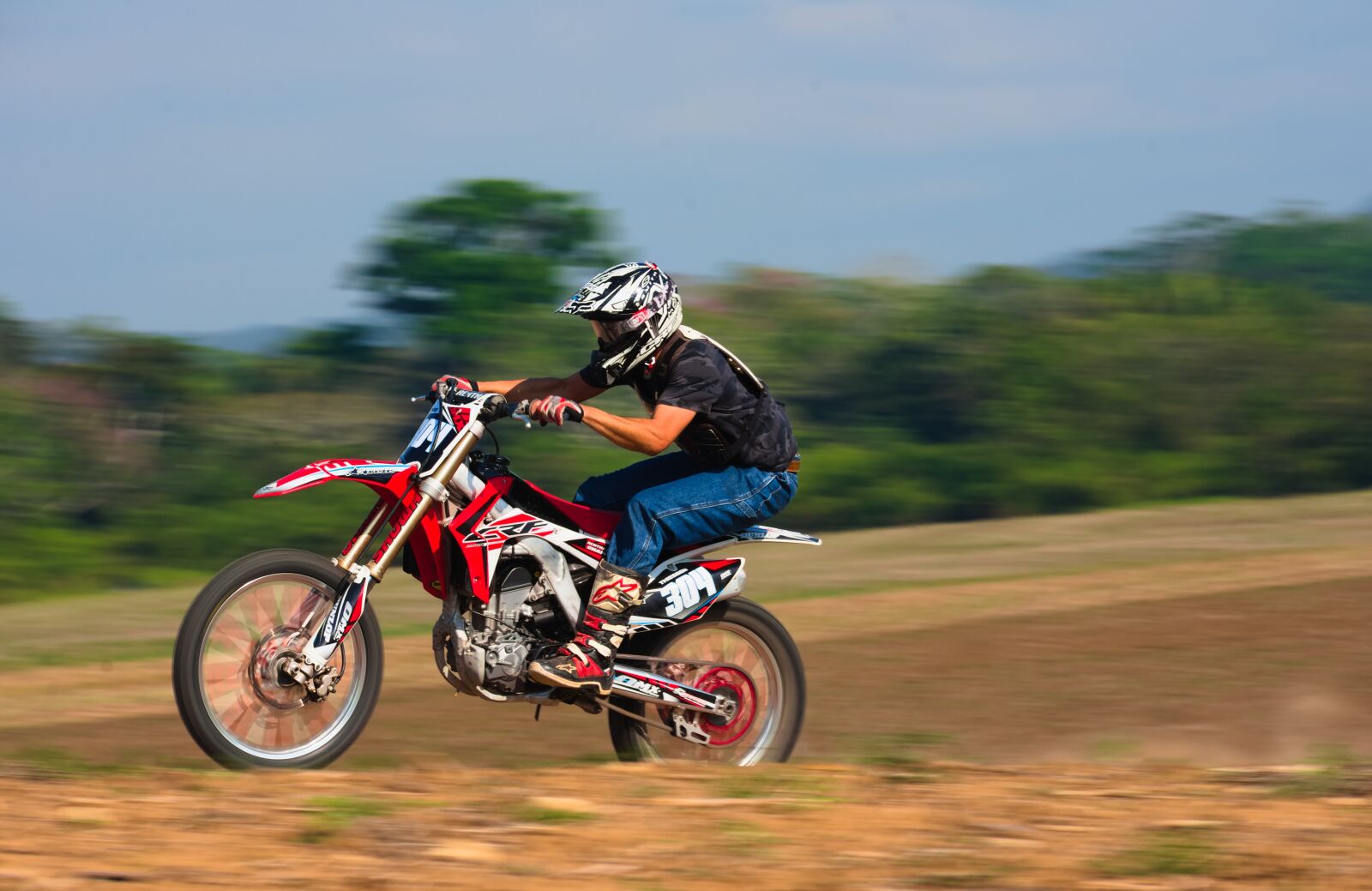 Nikon D7200 sample photo. Motocross, dirtbike, speed photography