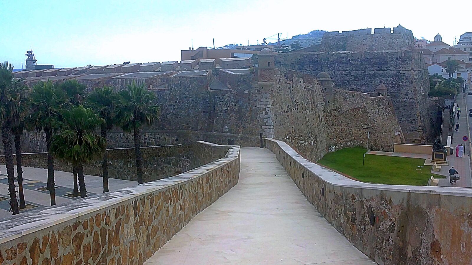 Sony Ericsson U5i sample photo. Ceuta, citadel, spain photography