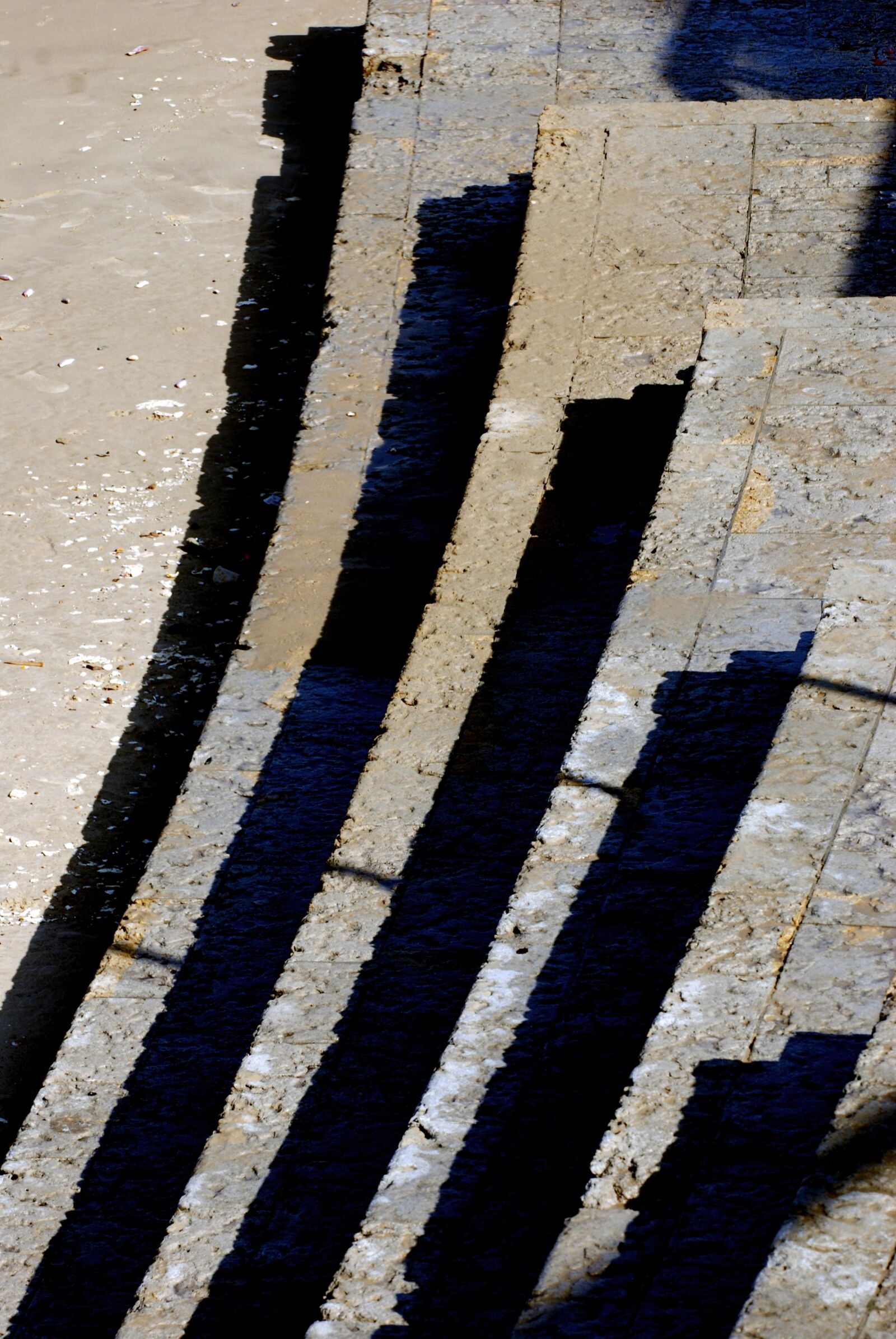 Nikon D80 sample photo. Stairs, shadows, light photography