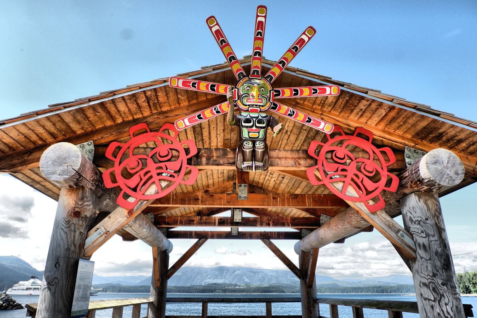 Fujifilm X-A3 + Fujifilm XC 16-50mm F3.5-5.6 OIS II sample photo. Alert bay, first nations photography
