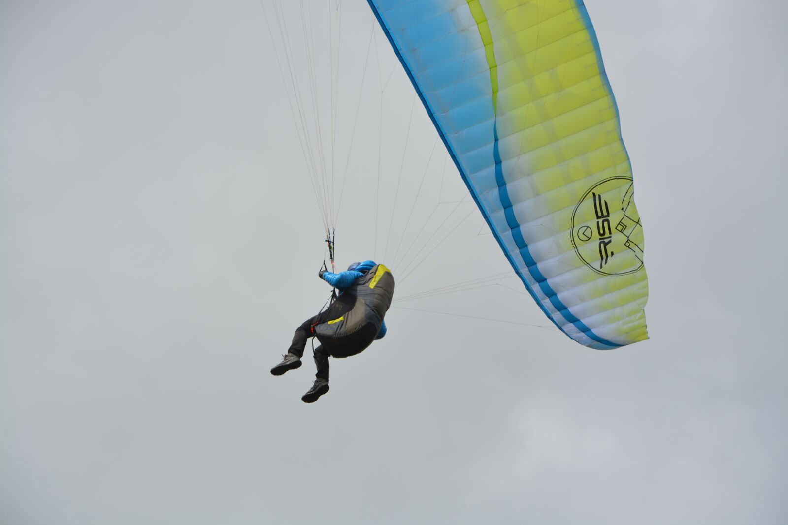 Nikon D5200 sample photo. Harness paragliding, paraglider, paragliding photography