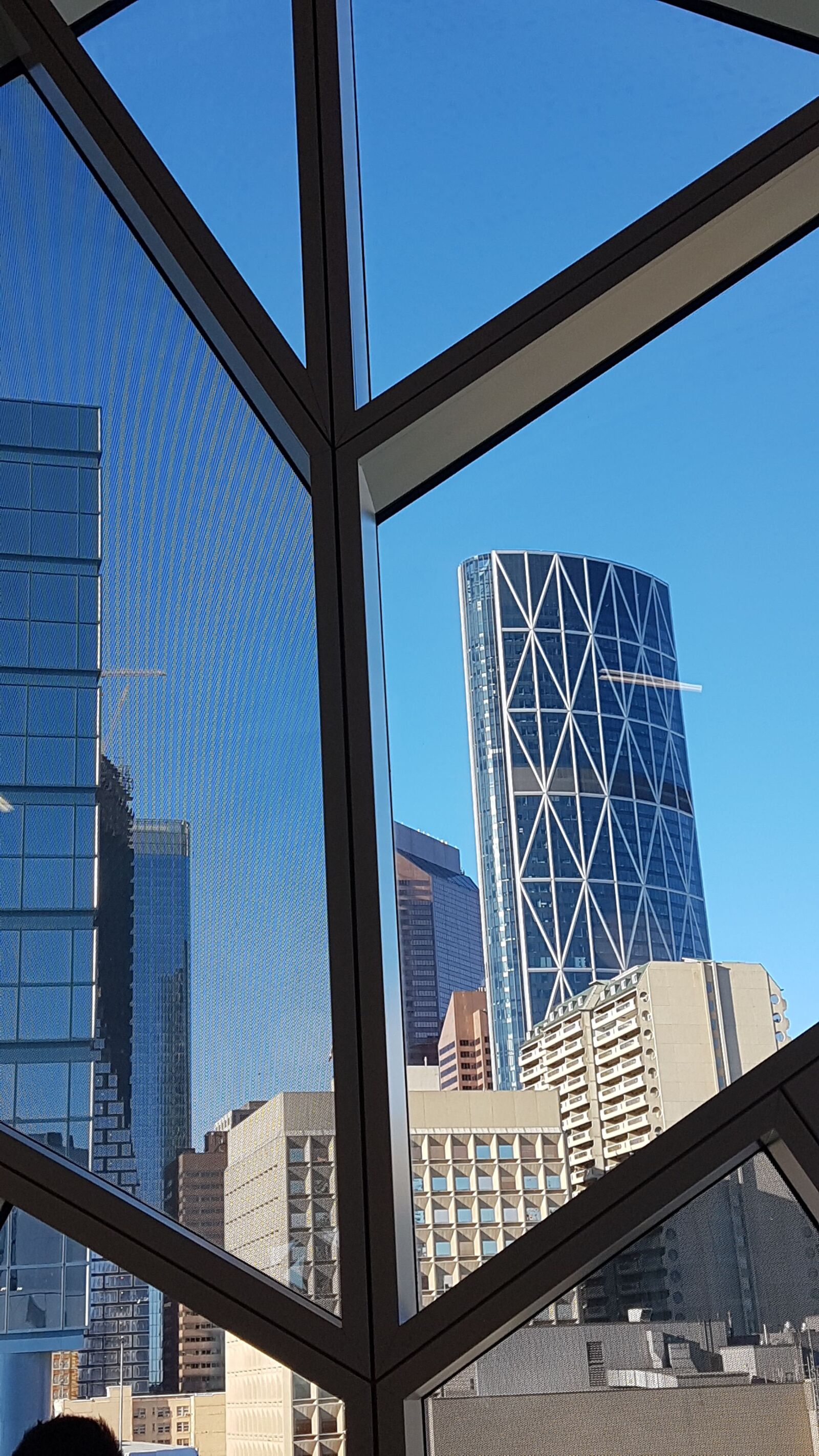 Samsung Galaxy S7 Edge sample photo. The bow, calgary, skyline photography