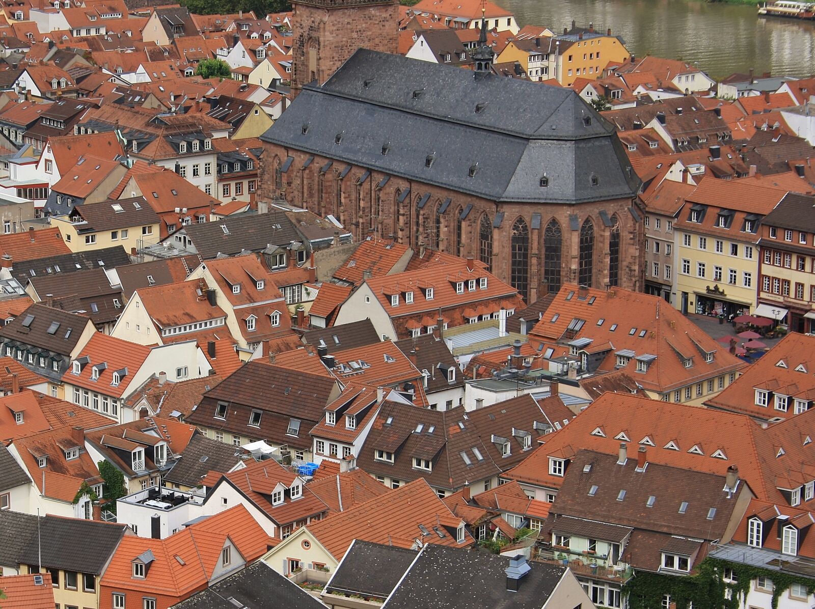 Canon EOS 1000D (EOS Digital Rebel XS / EOS Kiss F) sample photo. Roofs, germany, view photography