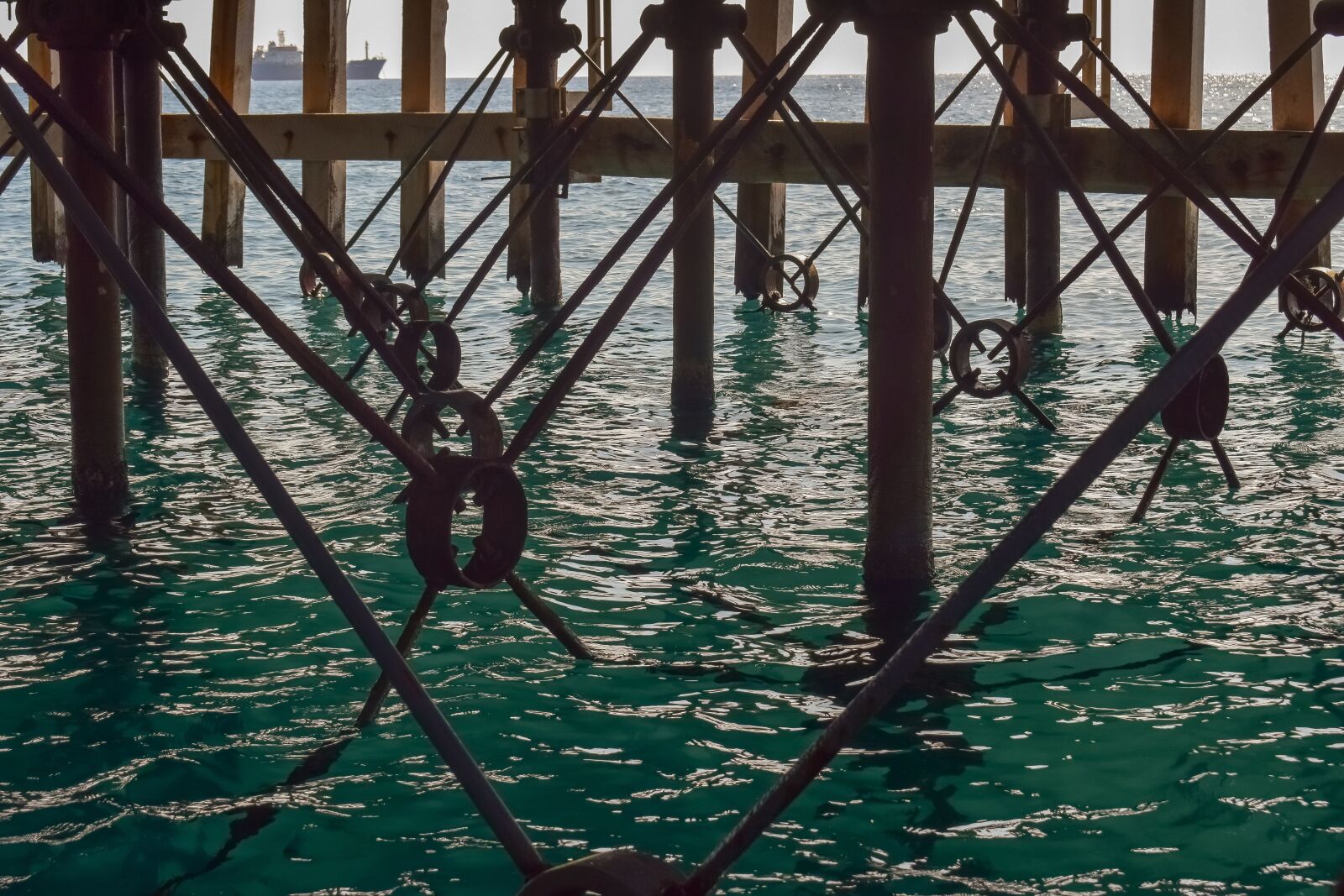 Nikon D3300 sample photo. Pier, dock, connections photography