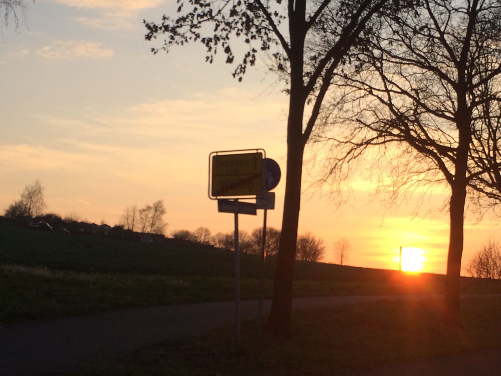 Apple iPhone 5s sample photo. Dresden, abendstimmung, sunset photography