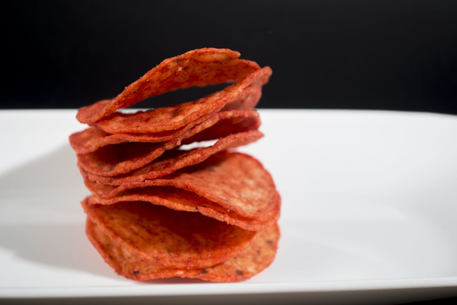 Nikon D3100 sample photo. French fries, chile, red photography