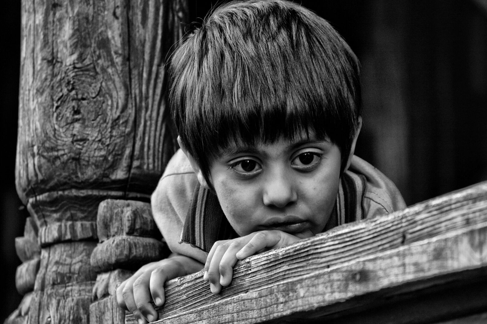 Nikon D3200 sample photo. Black, and, white, emotion photography