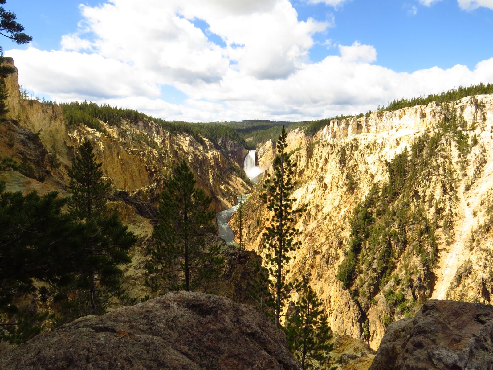 Canon PowerShot SX50 HS sample photo. Nature, landscape, yellowstone national photography