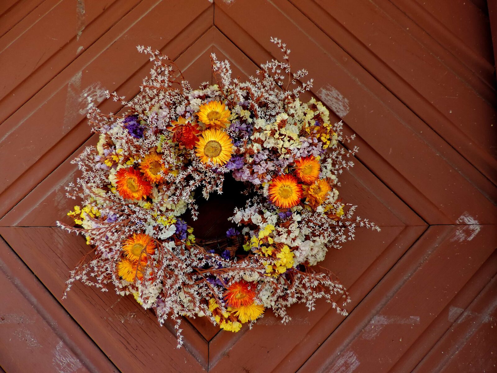 Nikon Coolpix P520 sample photo. Front door, flower, decoration photography