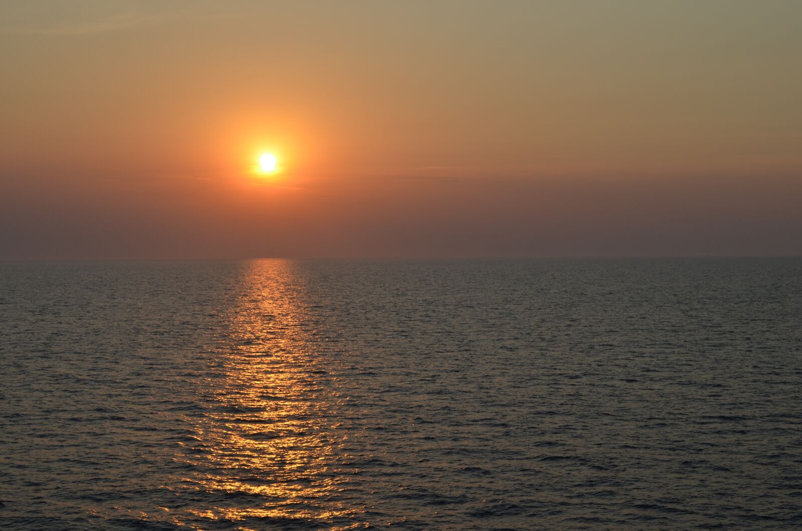 Nikon D5100 sample photo. Sunset, adriatic, ferry photography