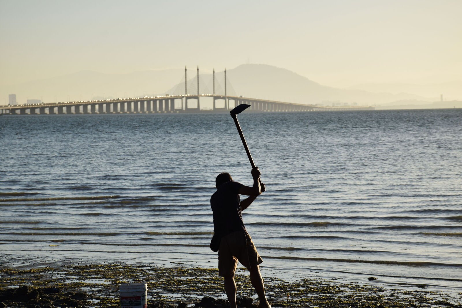 Nikon D5300 sample photo. Asia, beach, bridge, malaysia photography
