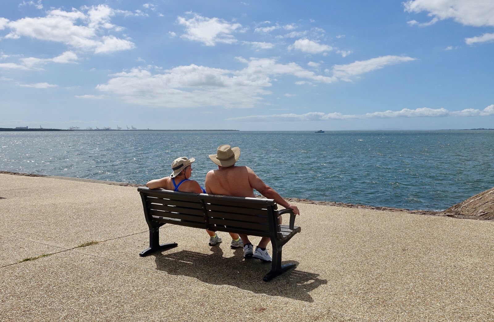 Sony Cyber-shot DSC-RX100 III sample photo. Couple, bench, together photography