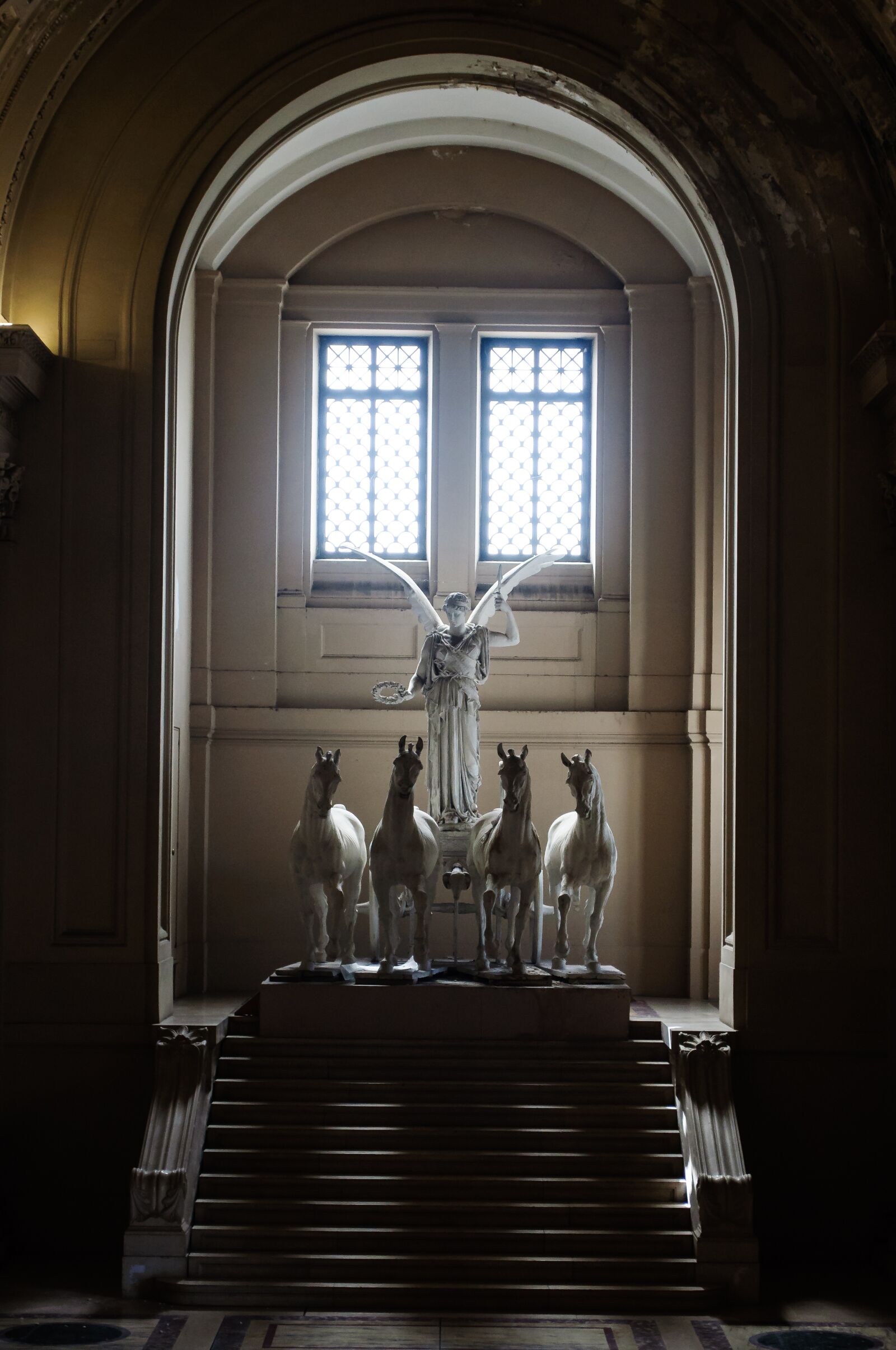 Nikon D90 sample photo. Rome, angel, horses photography