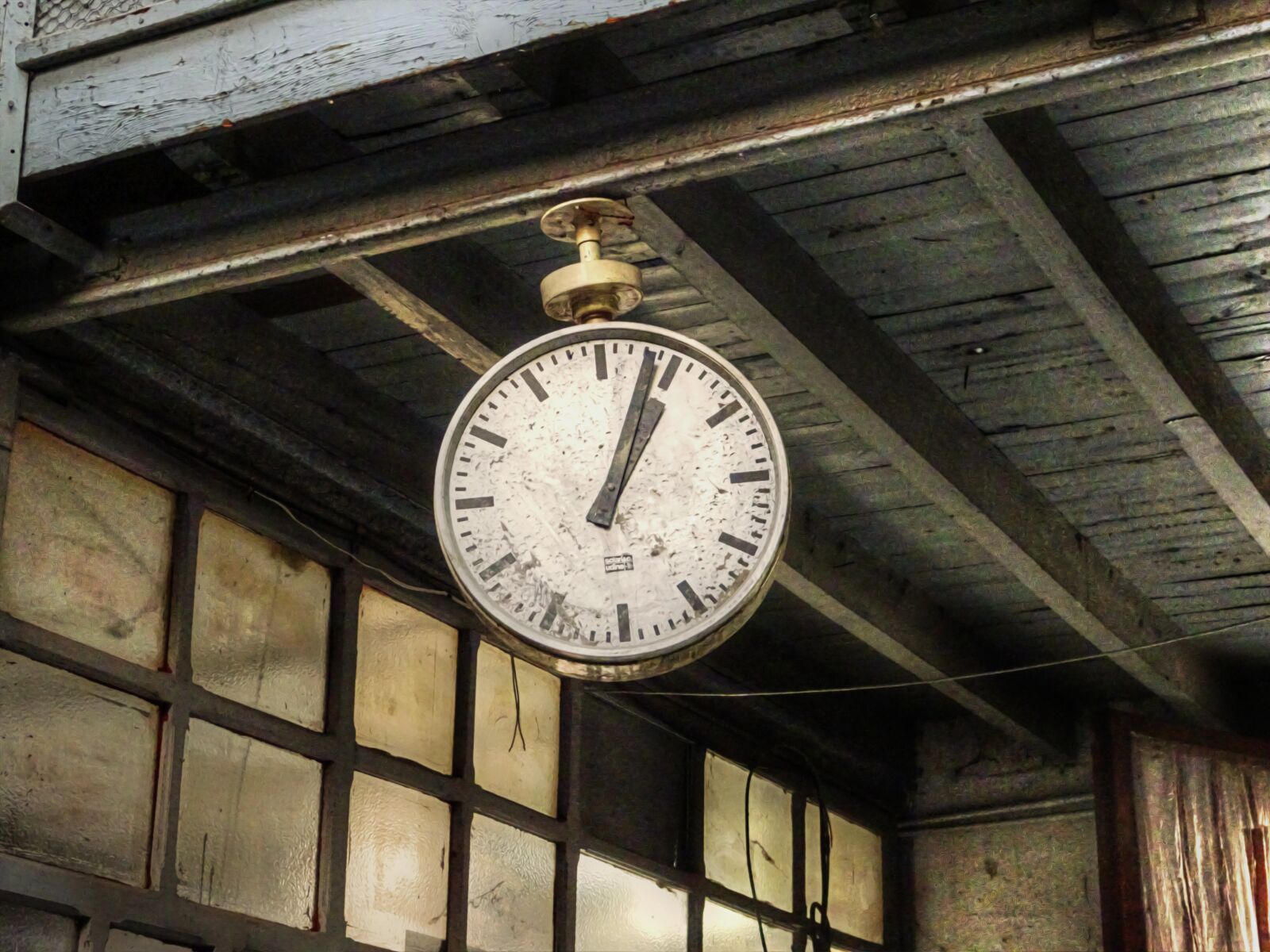 Sony Cyber-shot DSC-WX500 sample photo. Clock, old, station photography