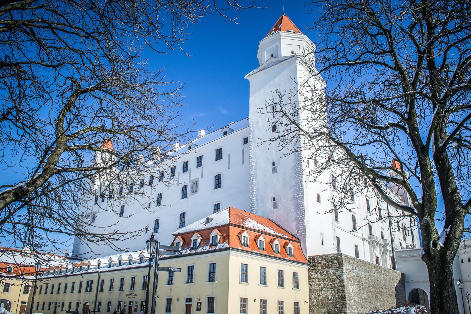 Nikon D3100 sample photo. Castle, architecture, bratislava photography