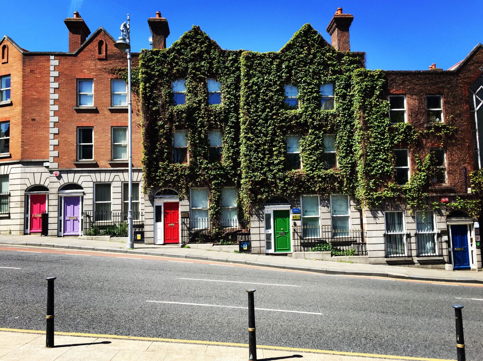 Apple iPhone 6 sample photo. Ireland, dublin, door photography