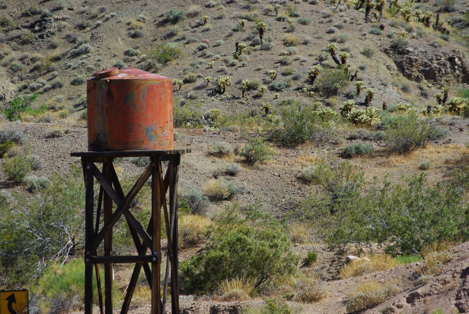 Pentax K200D sample photo. Nevada, nelson, mountains photography