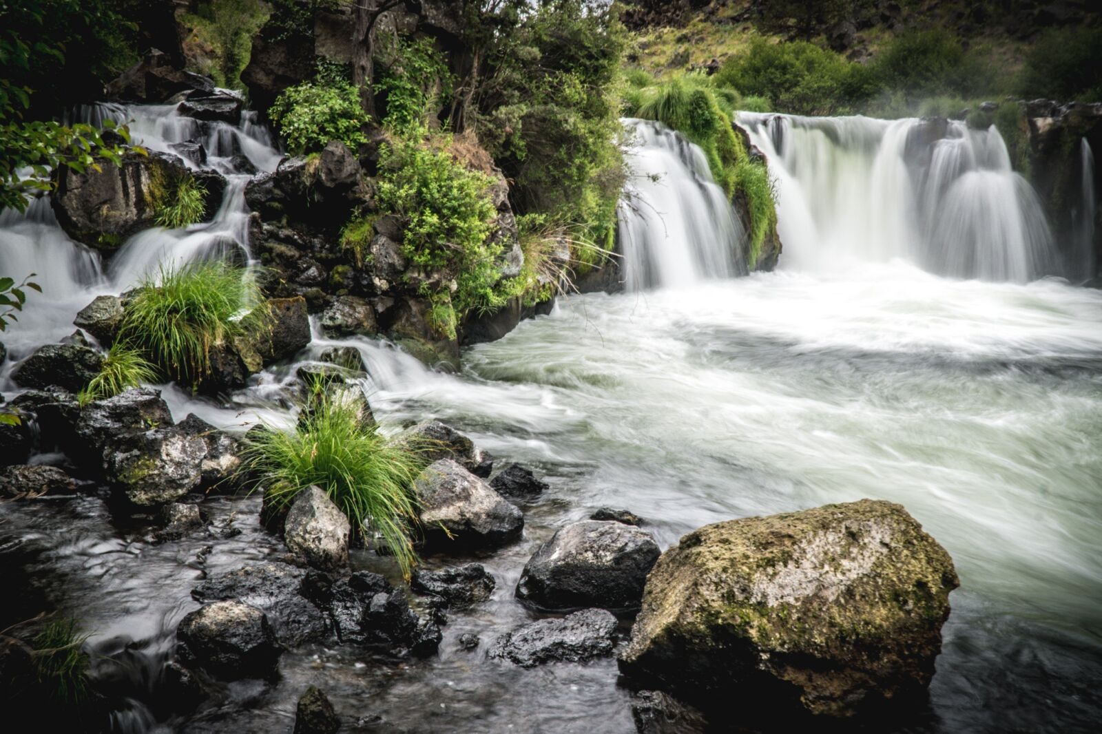 Sony a6300 sample photo. Water, waterfall, oregon photography