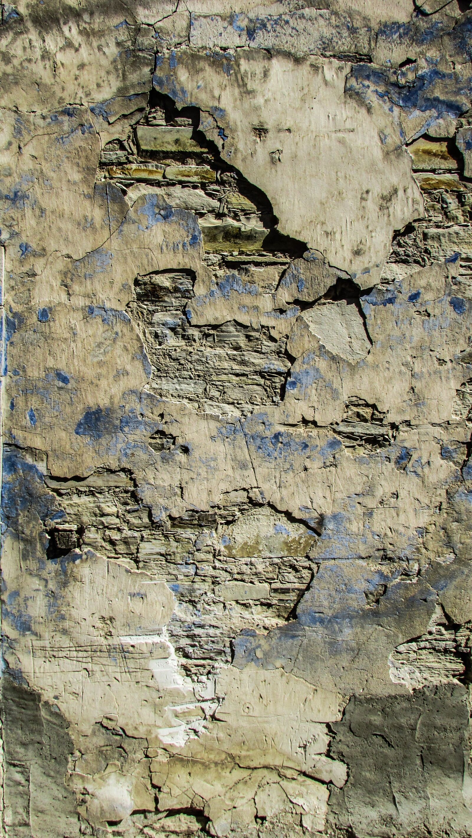 Canon PowerShot SX400 IS sample photo. Wall, damaged, decay photography