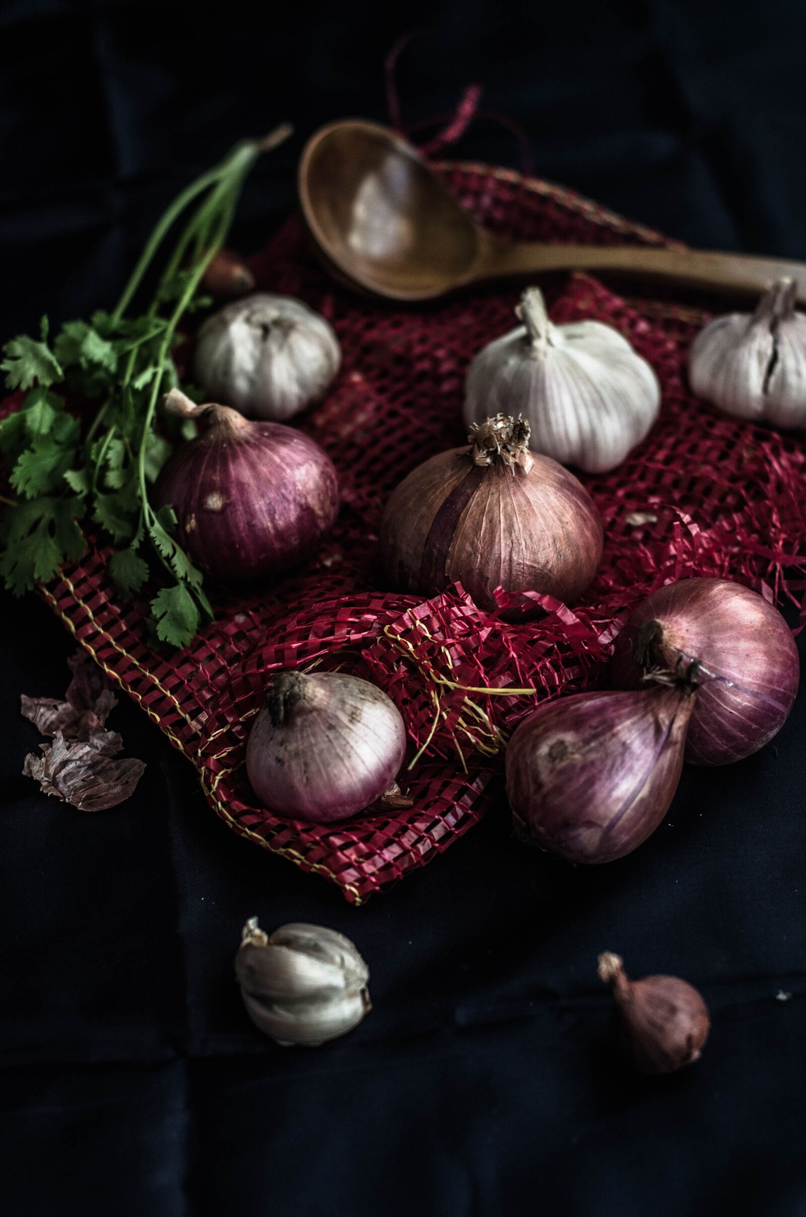 Nikon D7000 sample photo. Onion, garlic, vegetable photography