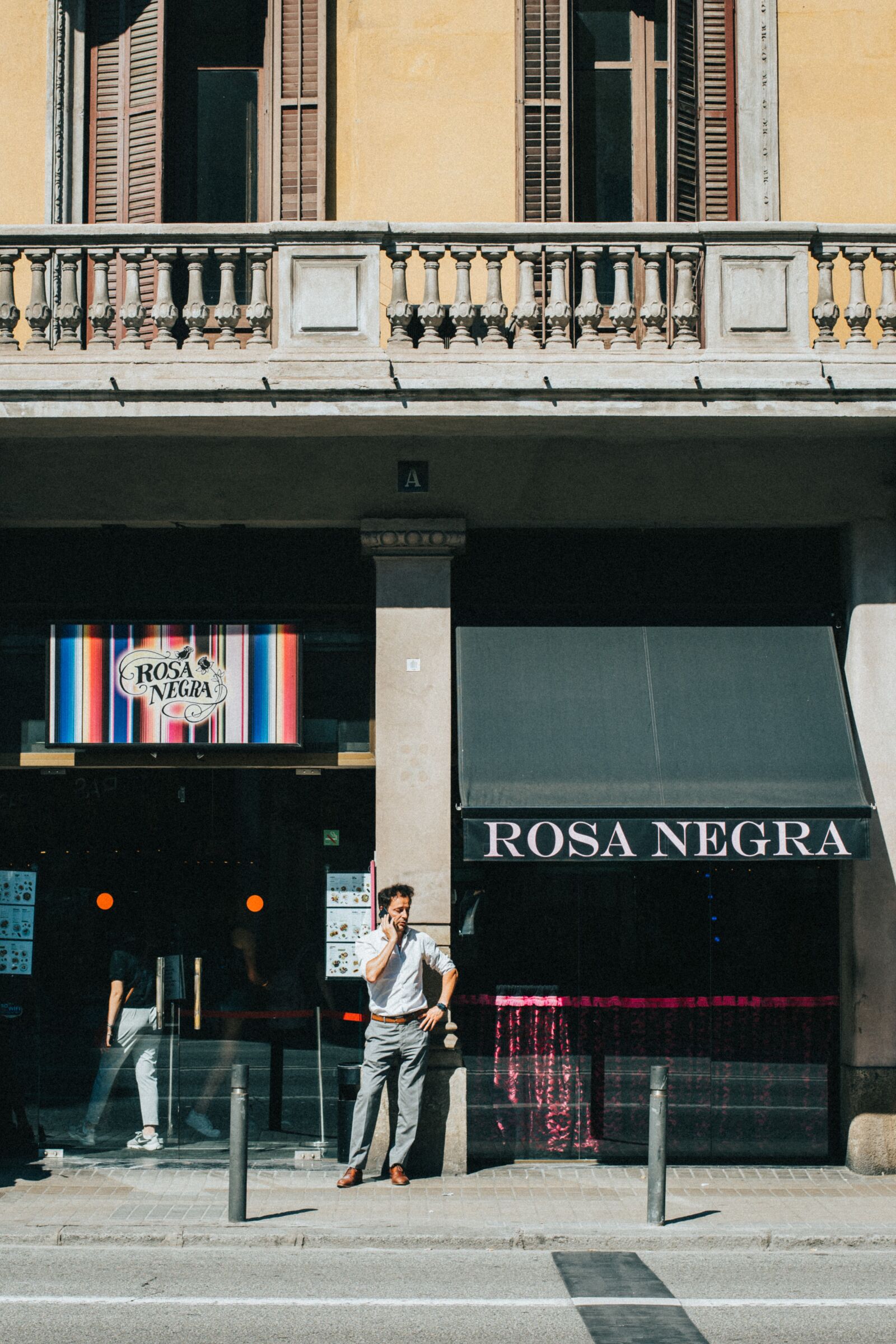 Sony a7R II + Canon EF 50mm F1.4 USM sample photo. Black rose, bar, coffee photography