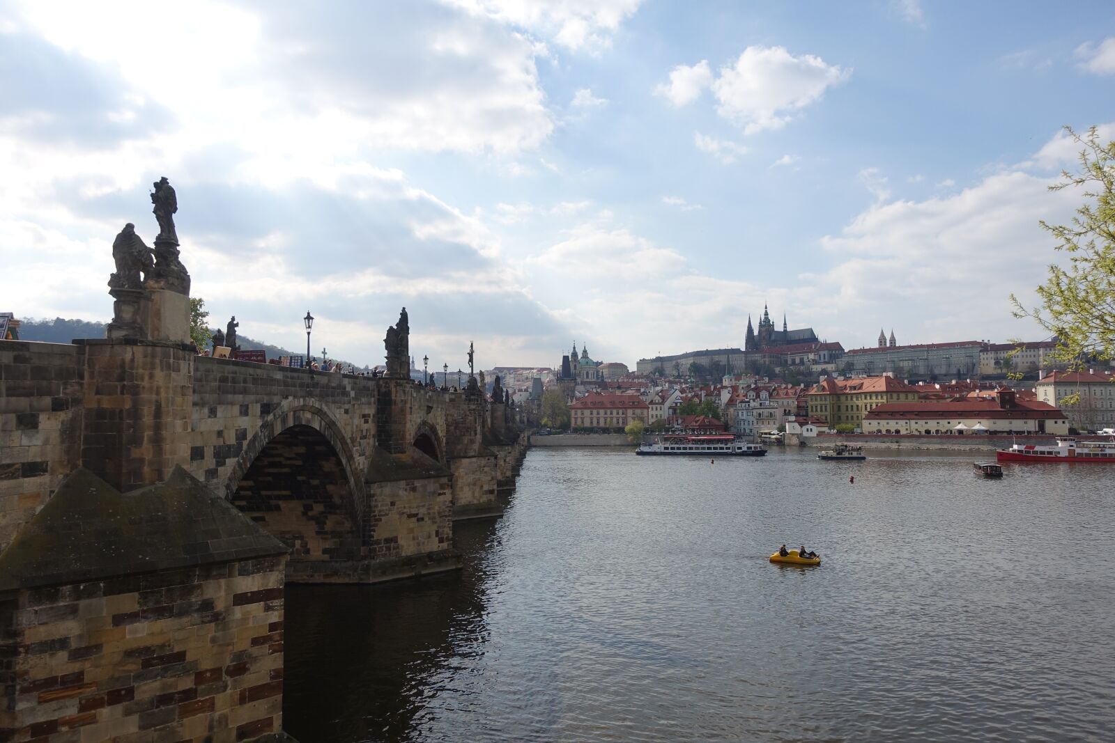 Sony Cyber-shot DSC-RX100 IV sample photo. Prag, dom, bridge photography