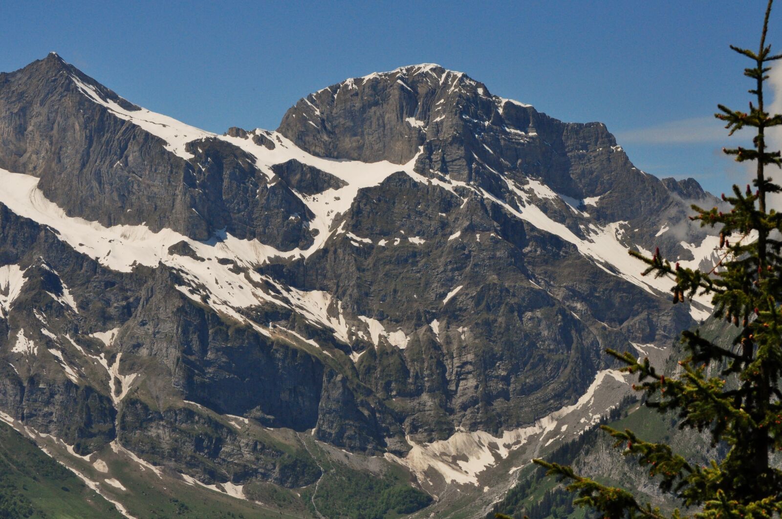 Nikon D5000 sample photo. Switzerland, alpine, mountain group photography