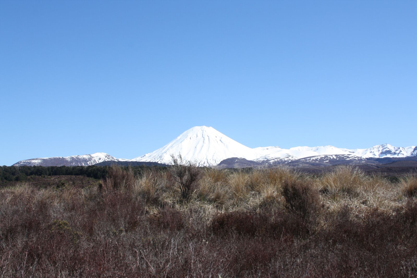 Canon EOS 1000D (EOS Digital Rebel XS / EOS Kiss F) sample photo. Volcano, white, snow-new zealand photography