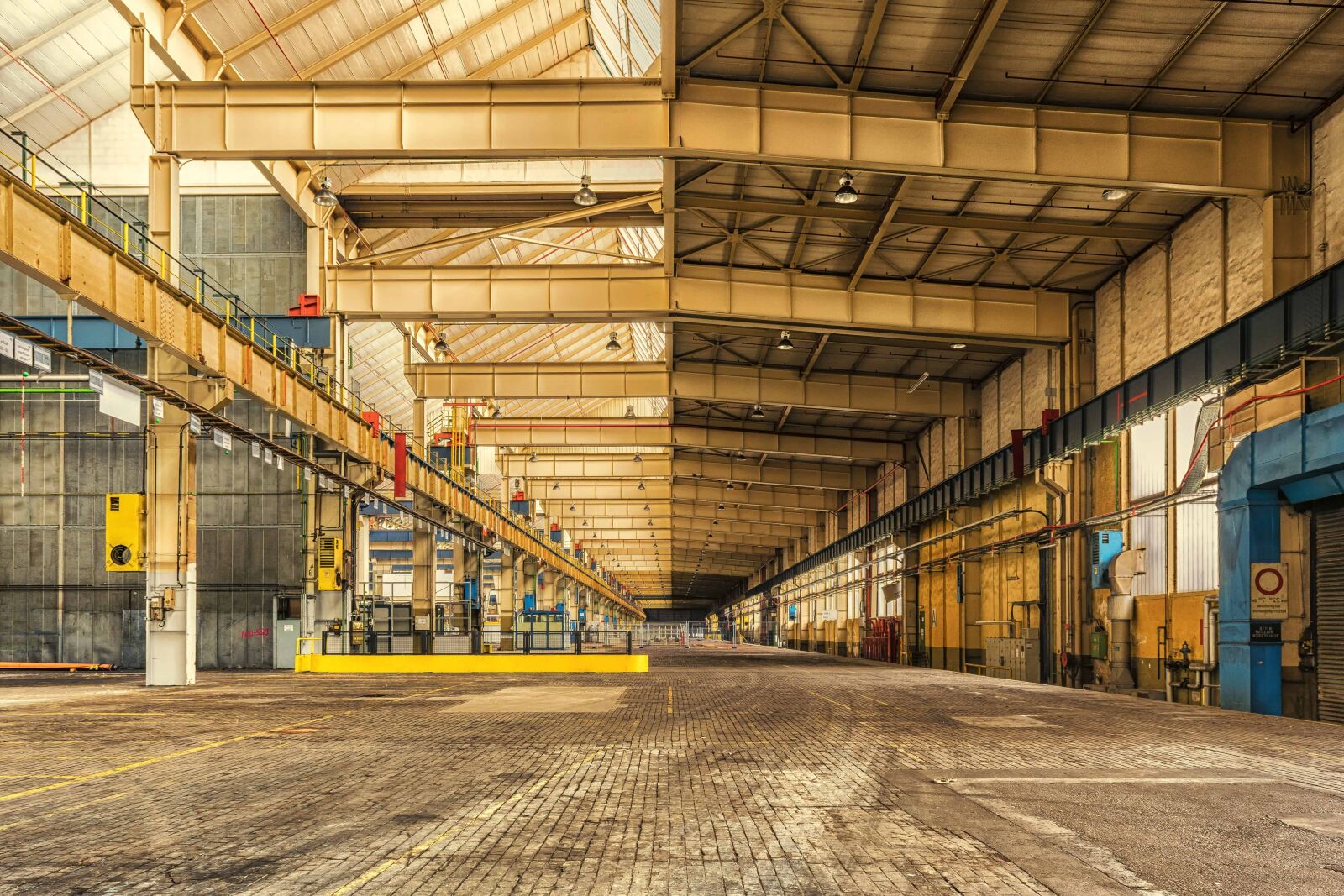 Nikon D3300 sample photo. Warehouse, industry, construction, steel photography