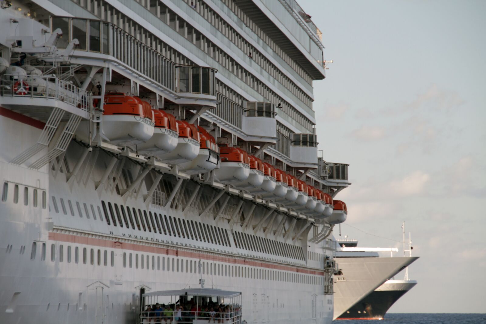 Canon EOS 7D sample photo. Lifeboats, cruise, ship photography