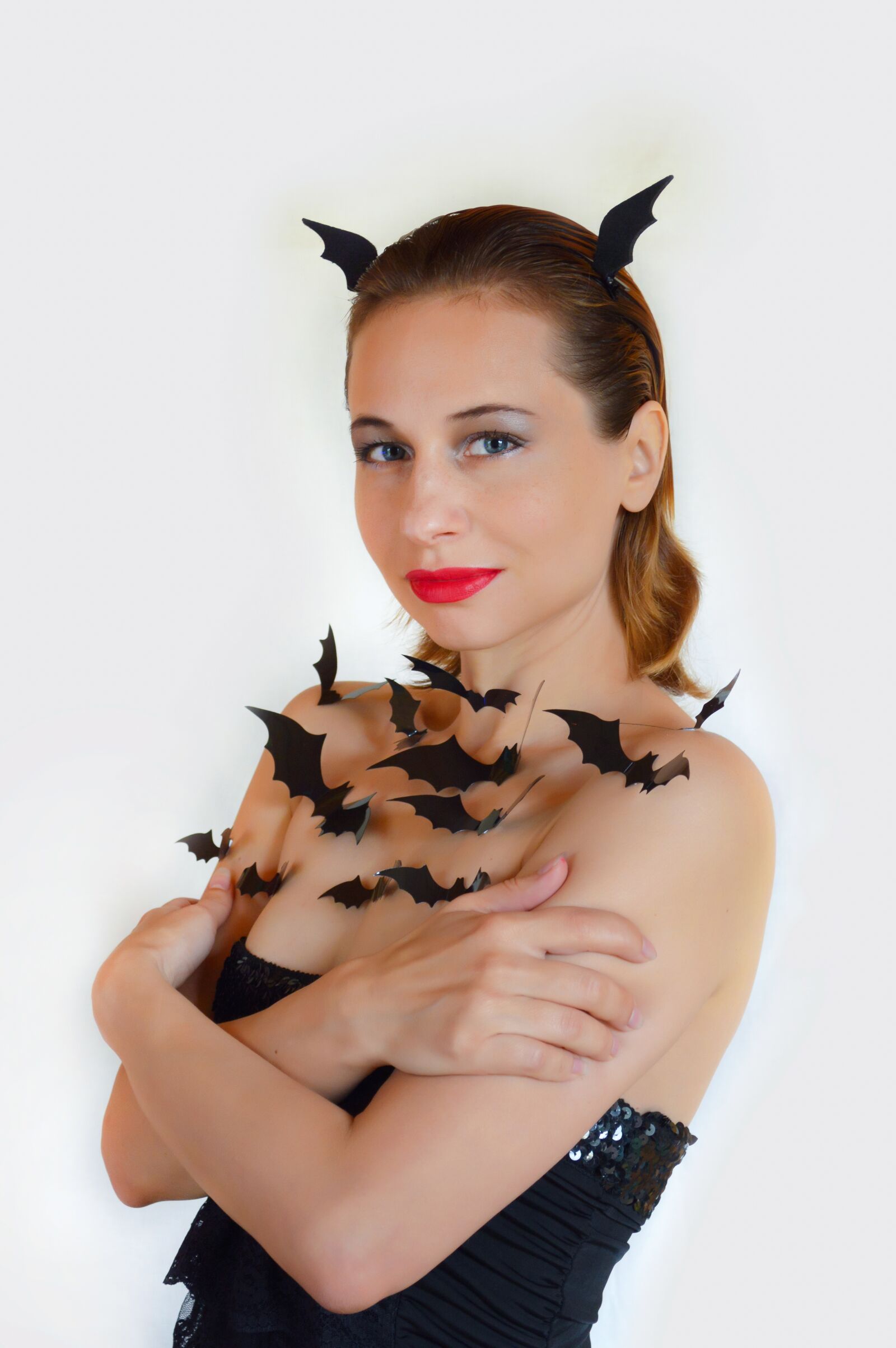 Nikon D3200 sample photo. Woman, vampire, cosplay photography