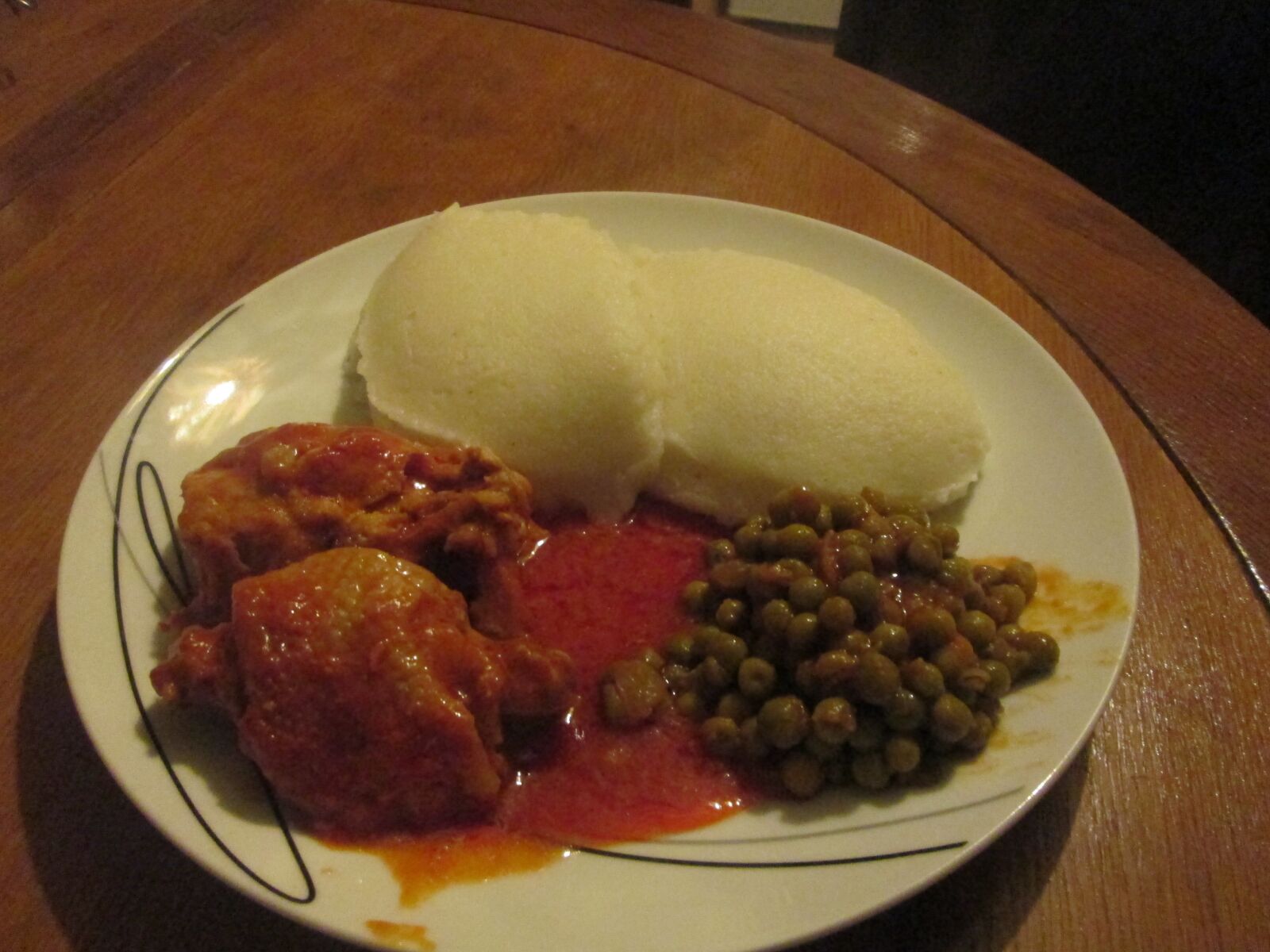 Canon PowerShot A2400 IS sample photo. African food, tasty, peas photography