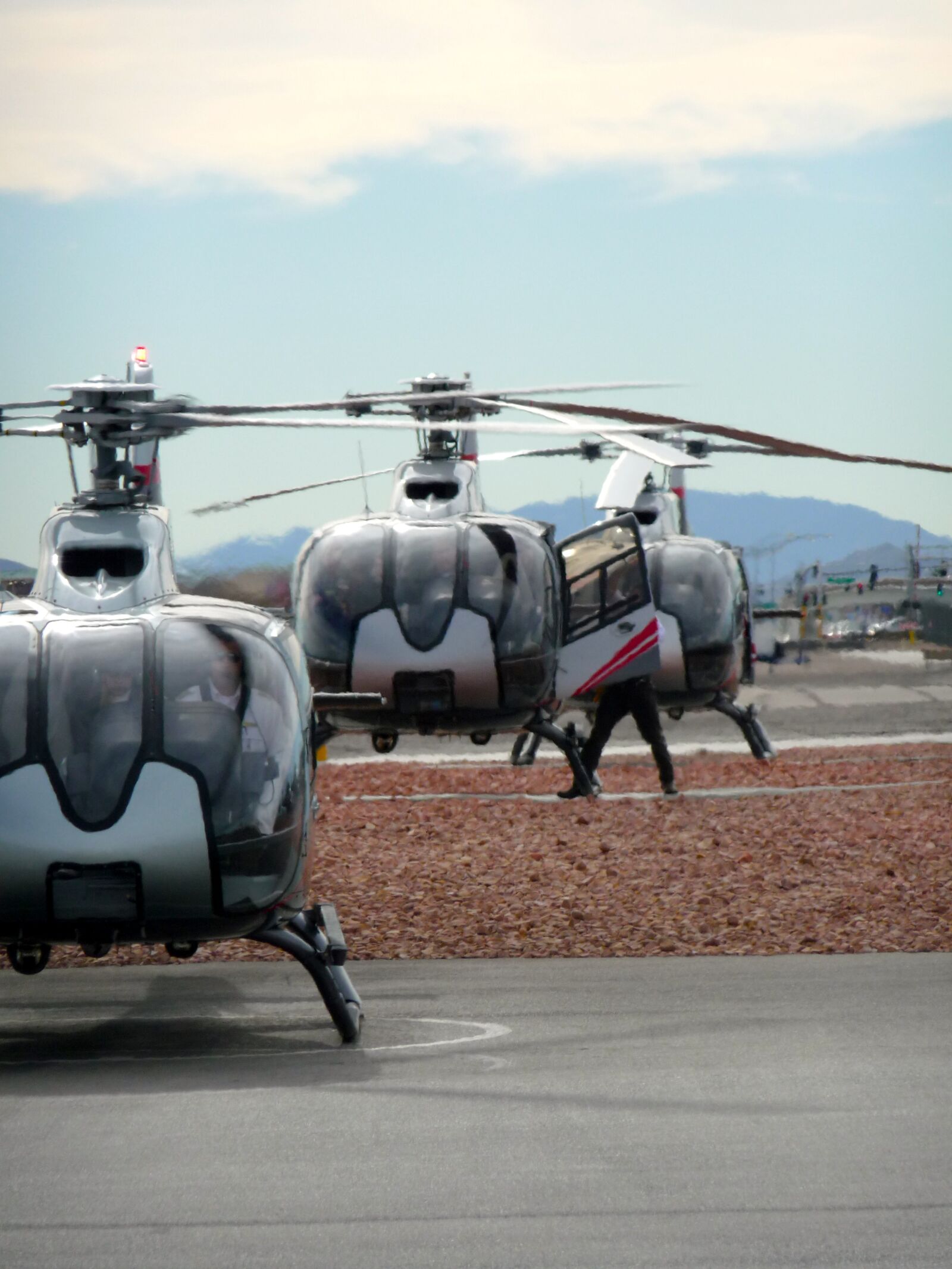 Panasonic DMC-TZ15 sample photo. Chopper, helicopter photography