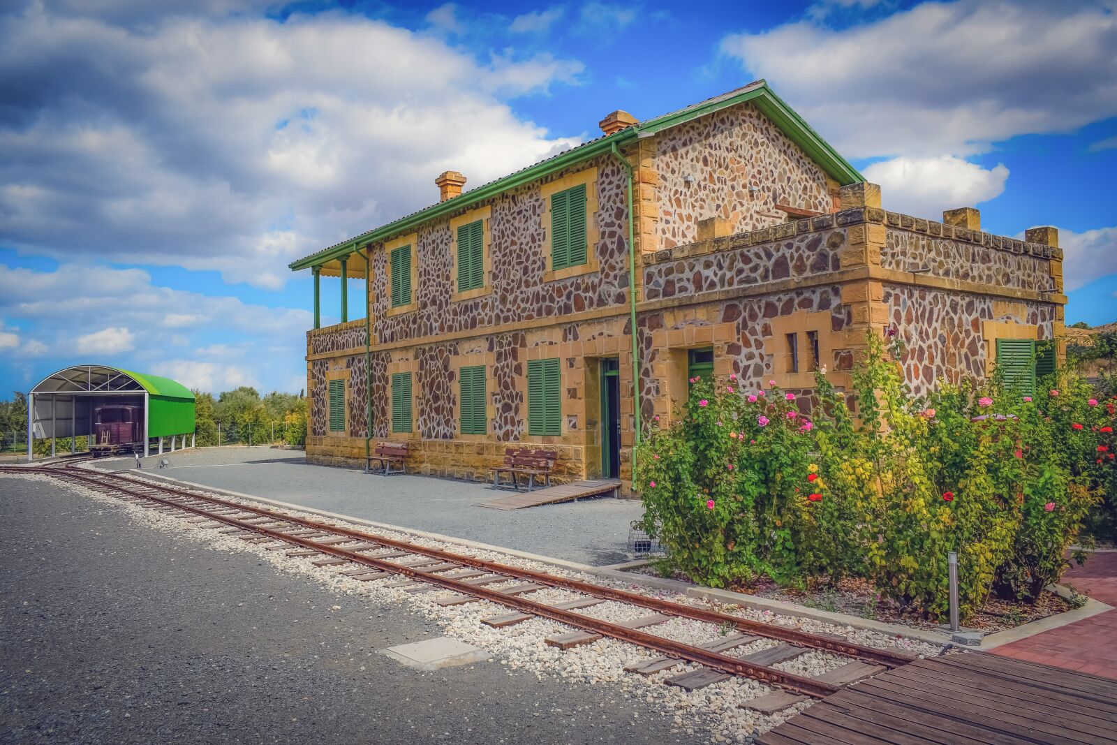 Nikon D3300 sample photo. Railway museum, railway station photography