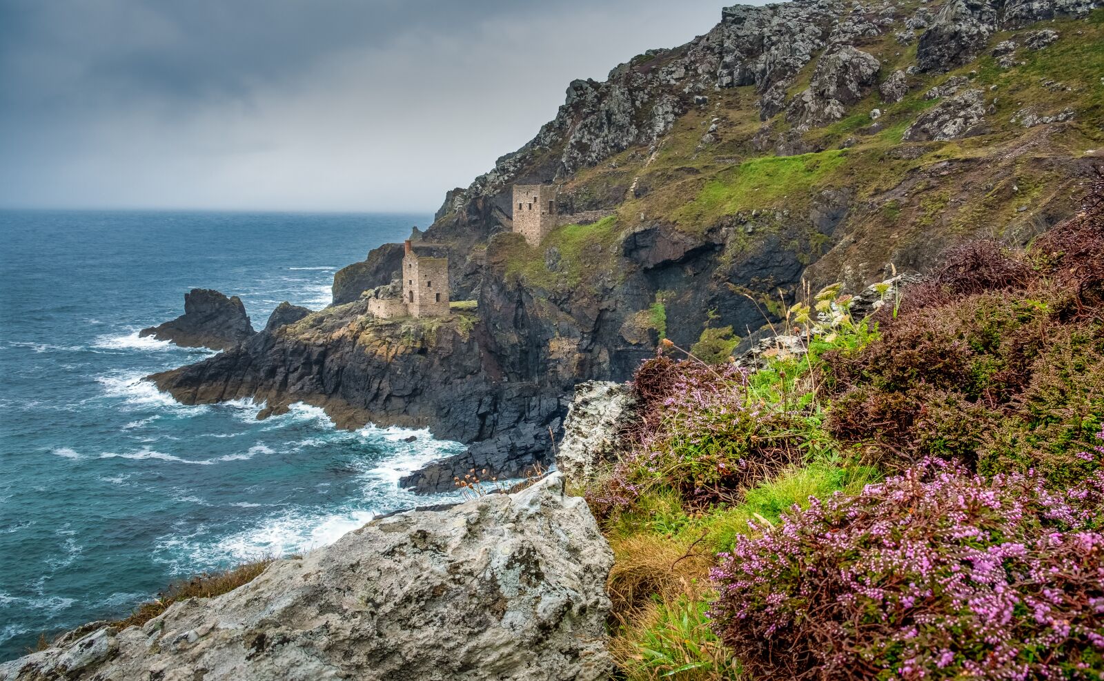 Fujifilm X-T2 sample photo. Botallack mine, crown engine photography