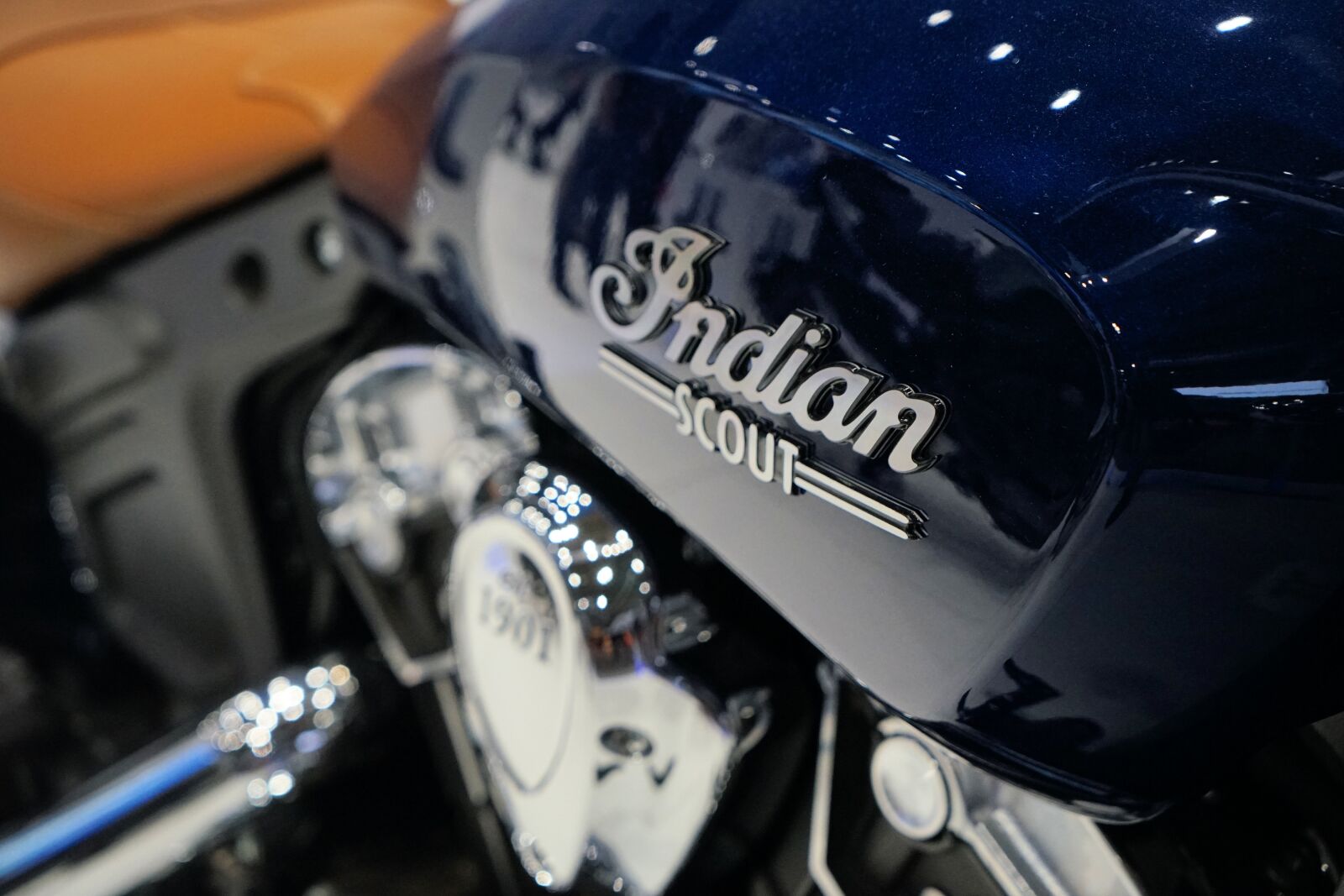 Sony a7 II + Sony Vario Tessar T* FE 24-70mm F4 ZA OSS sample photo. Indian scout, eicma, logo photography
