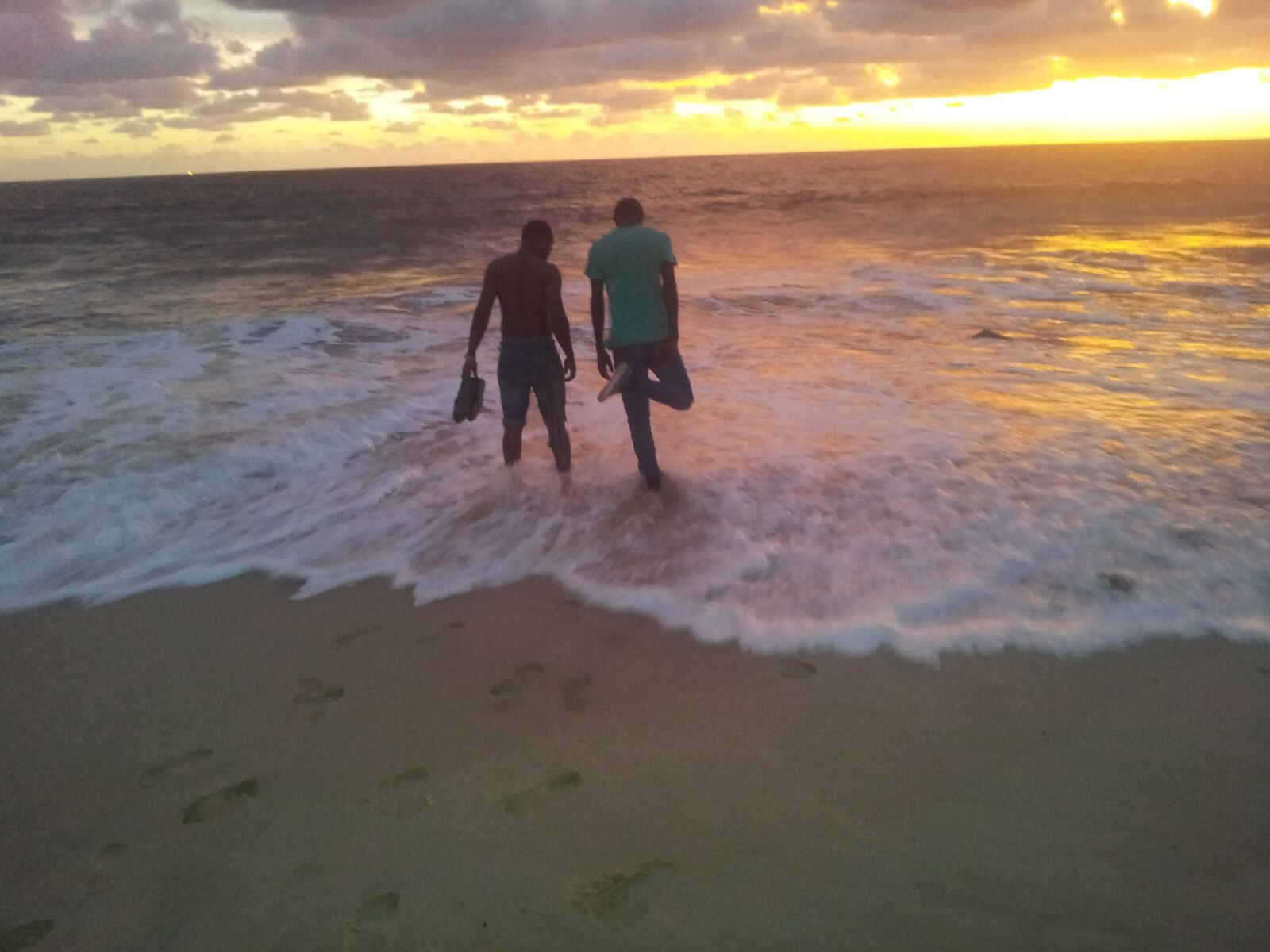 Samsung Galaxy S2 sample photo. Amitié, plage, océan photography