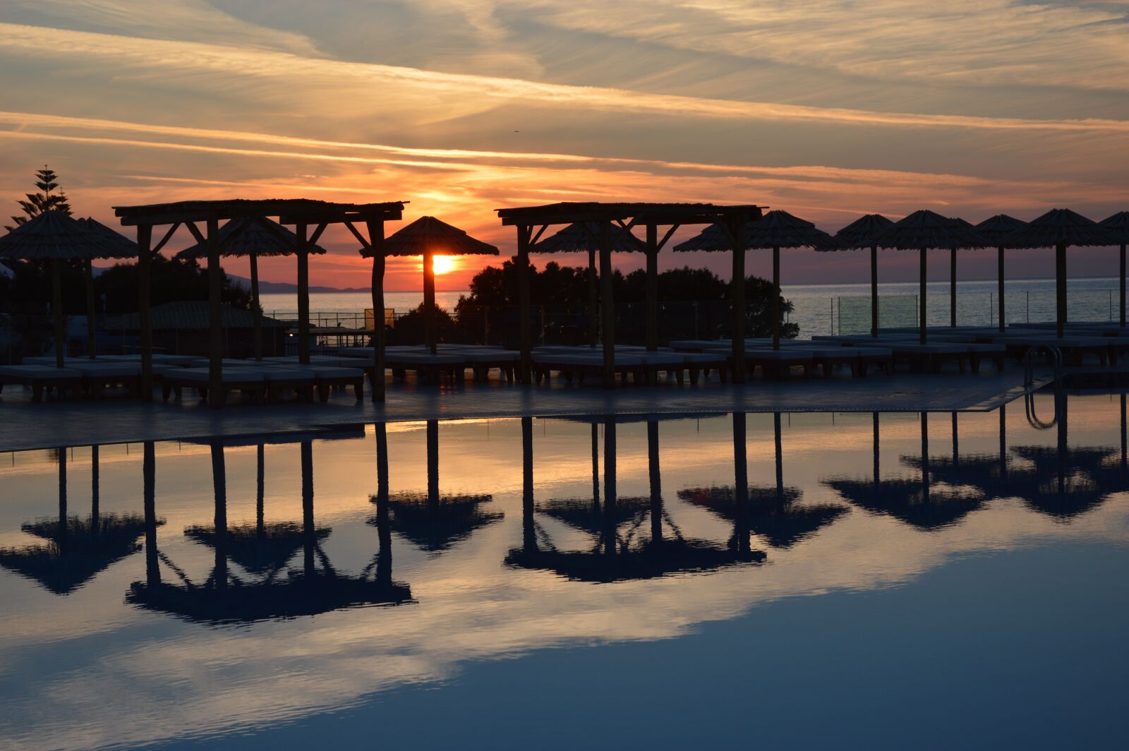 Nikon D3200 sample photo. Sunset, abendstimmung, water reflection photography