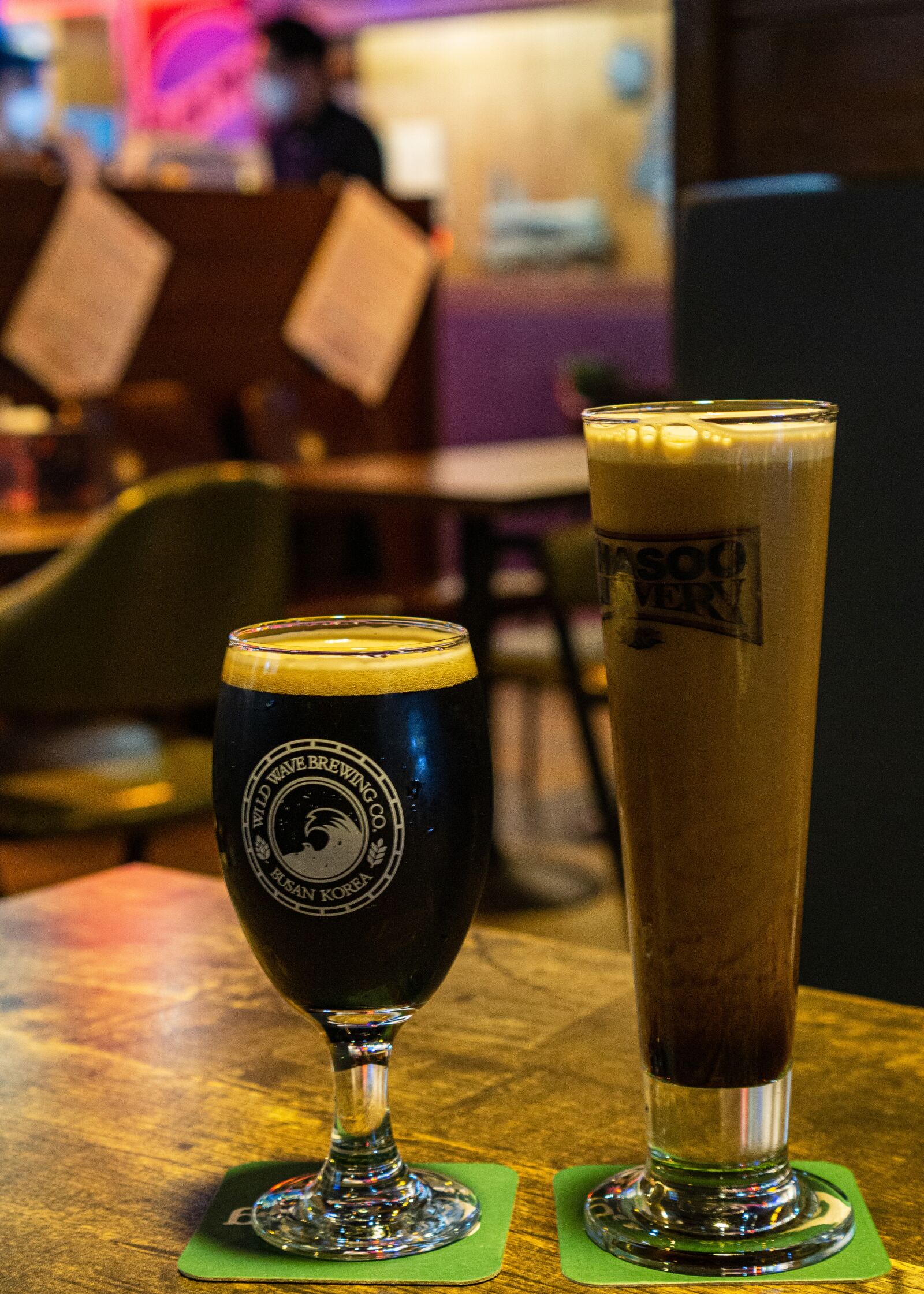 Sony a6000 sample photo. Black beer, beer, draft photography