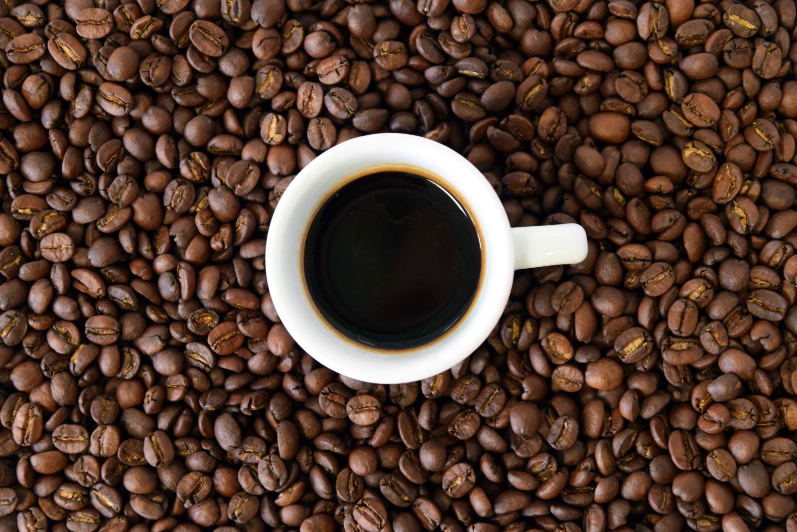 Nikon D3300 sample photo. Coffee, coffee beans, aroma photography