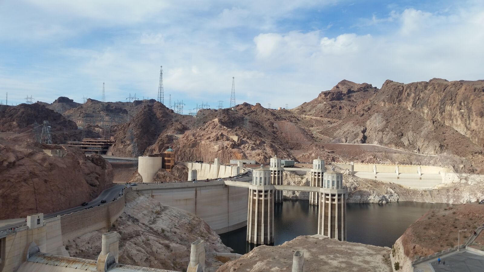 Samsung Galaxy S5 sample photo. Hoover dam, nevada, reservoir photography