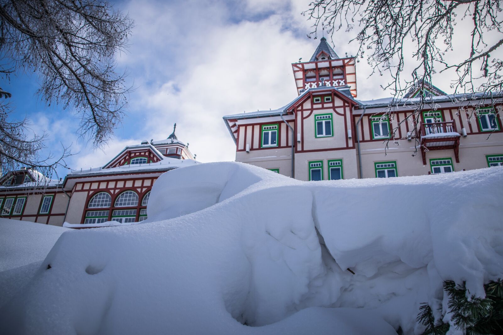 Nikon D5300 sample photo. Snow, drifts, winter photography