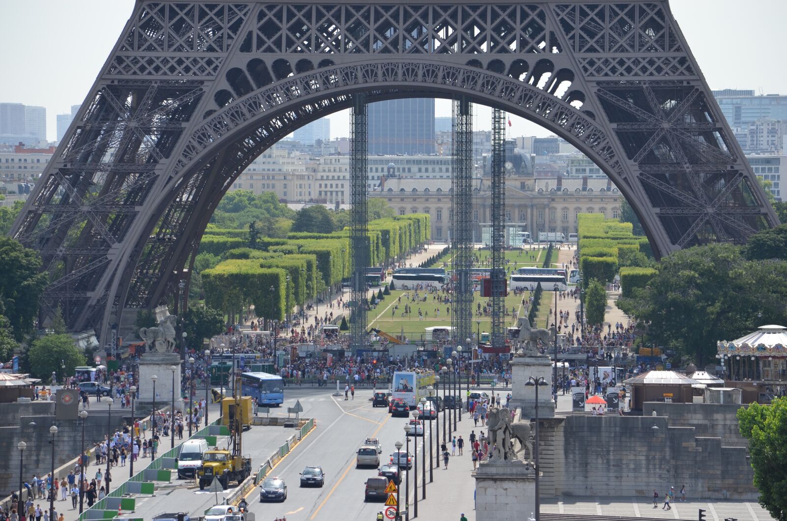 Nikon D5100 sample photo. Eiffel tower, paris, steel photography