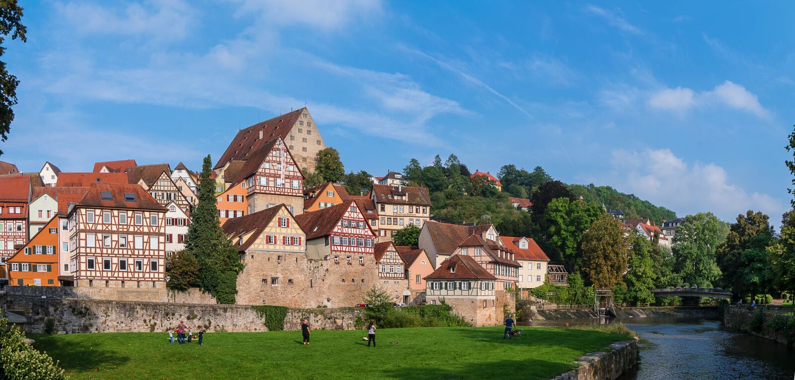 Sony Alpha NEX-3N sample photo. Kocher, germany, historic center photography