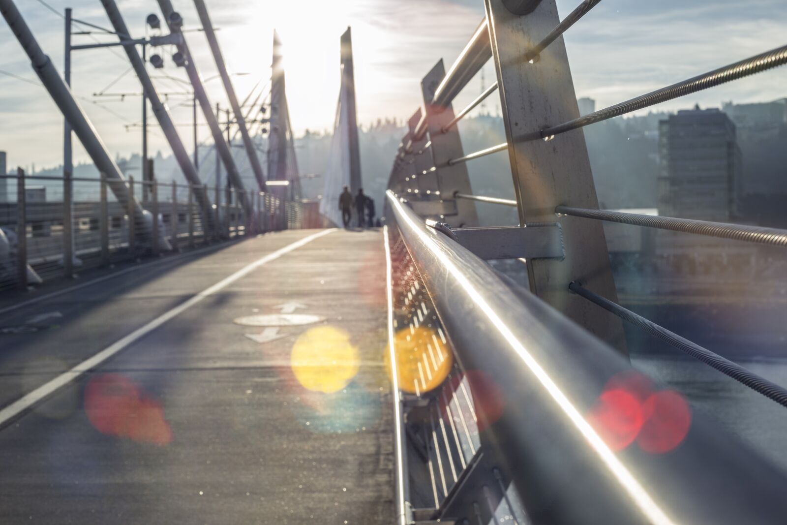 Canon EF 50mm F1.8 II sample photo. Bridge, downtown, city photography