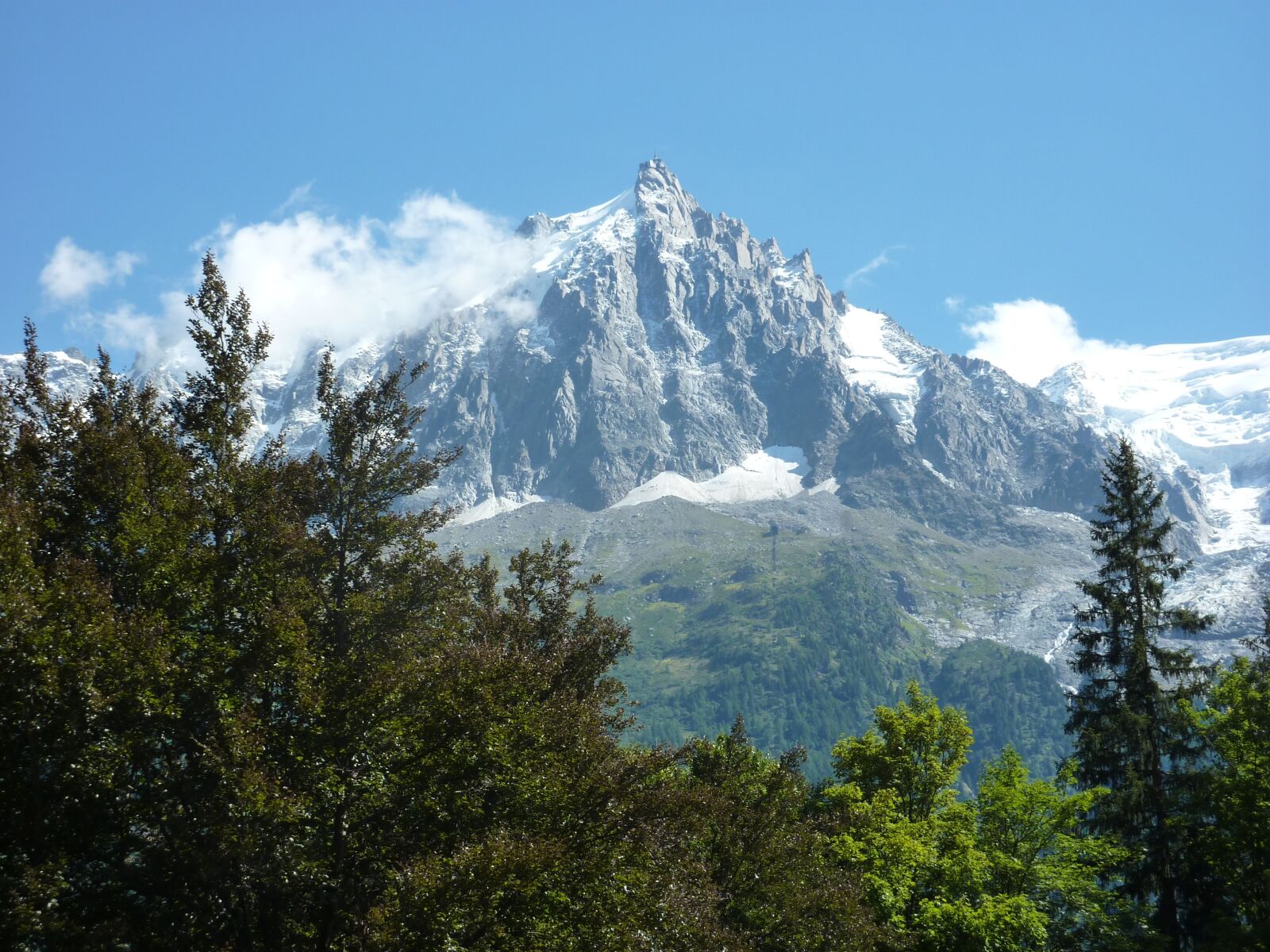Panasonic Lumix DMC-ZS1 (Lumix DMC-TZ6) sample photo. Alps, mountain, summit photography