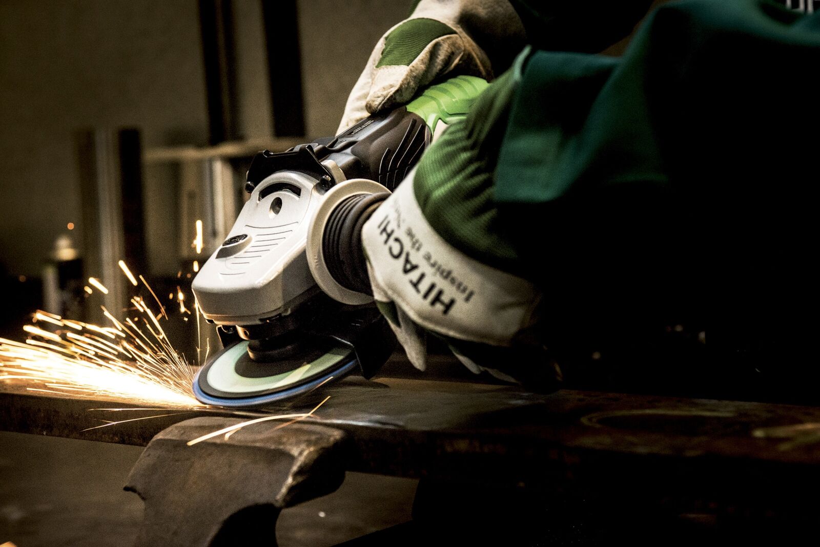 Nikon D800 sample photo. Grinder, hitachi, power tool photography