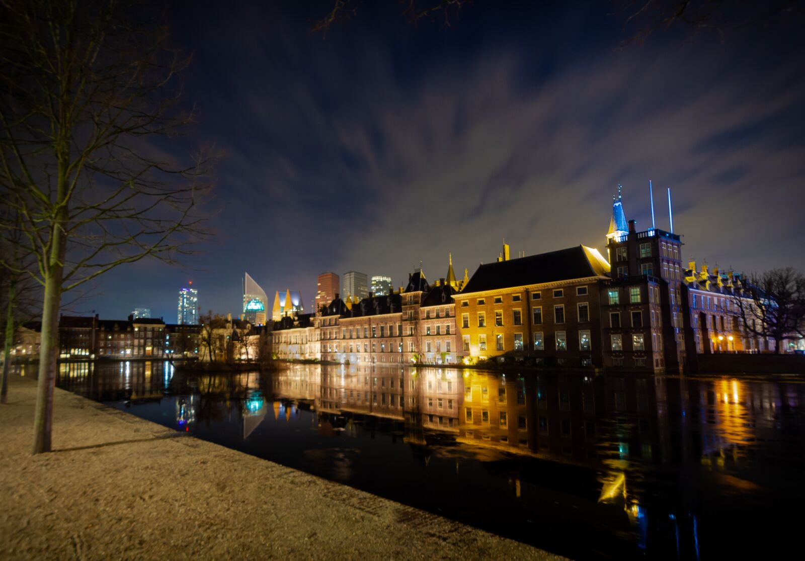 Nikon D7200 sample photo. Night, city, den haag photography