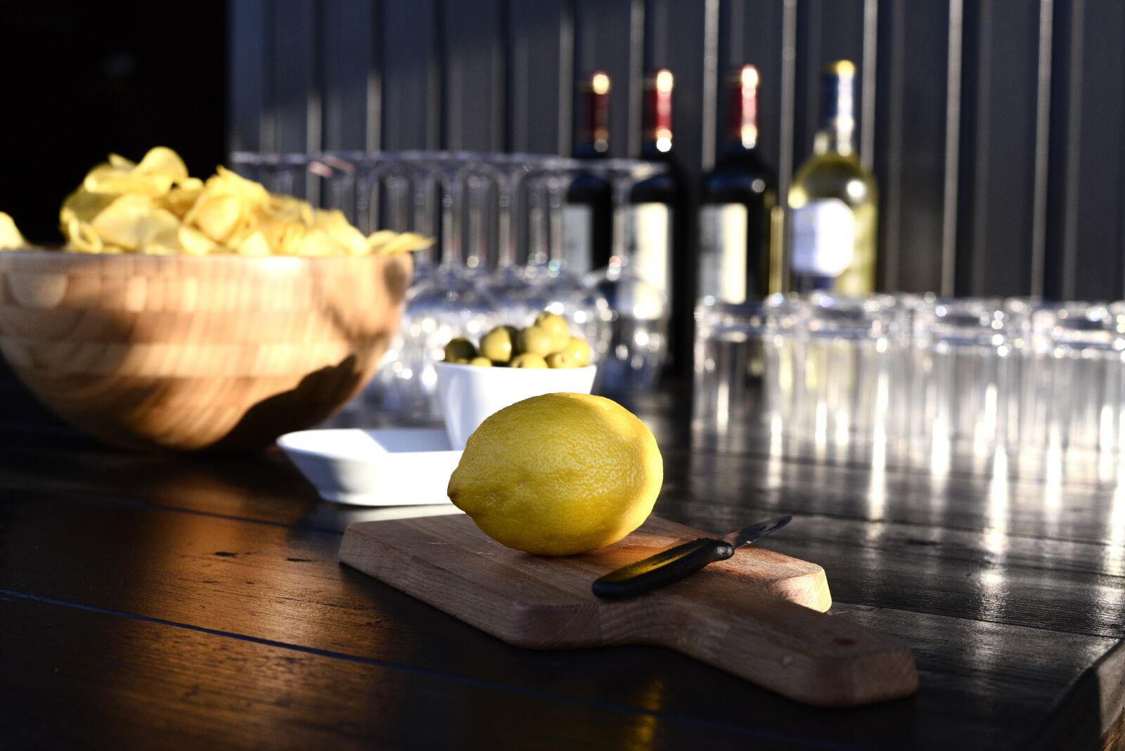 Nikon D610 sample photo. Lime, wine, food photography