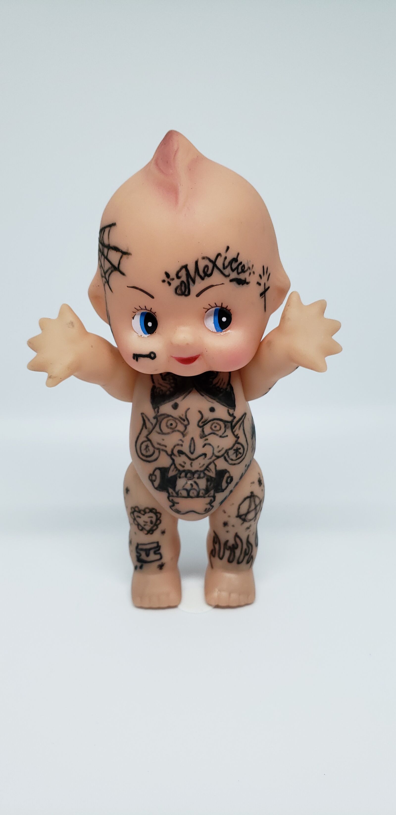 Samsung Galaxy S9 sample photo. Baby, kewpie, tatto photography